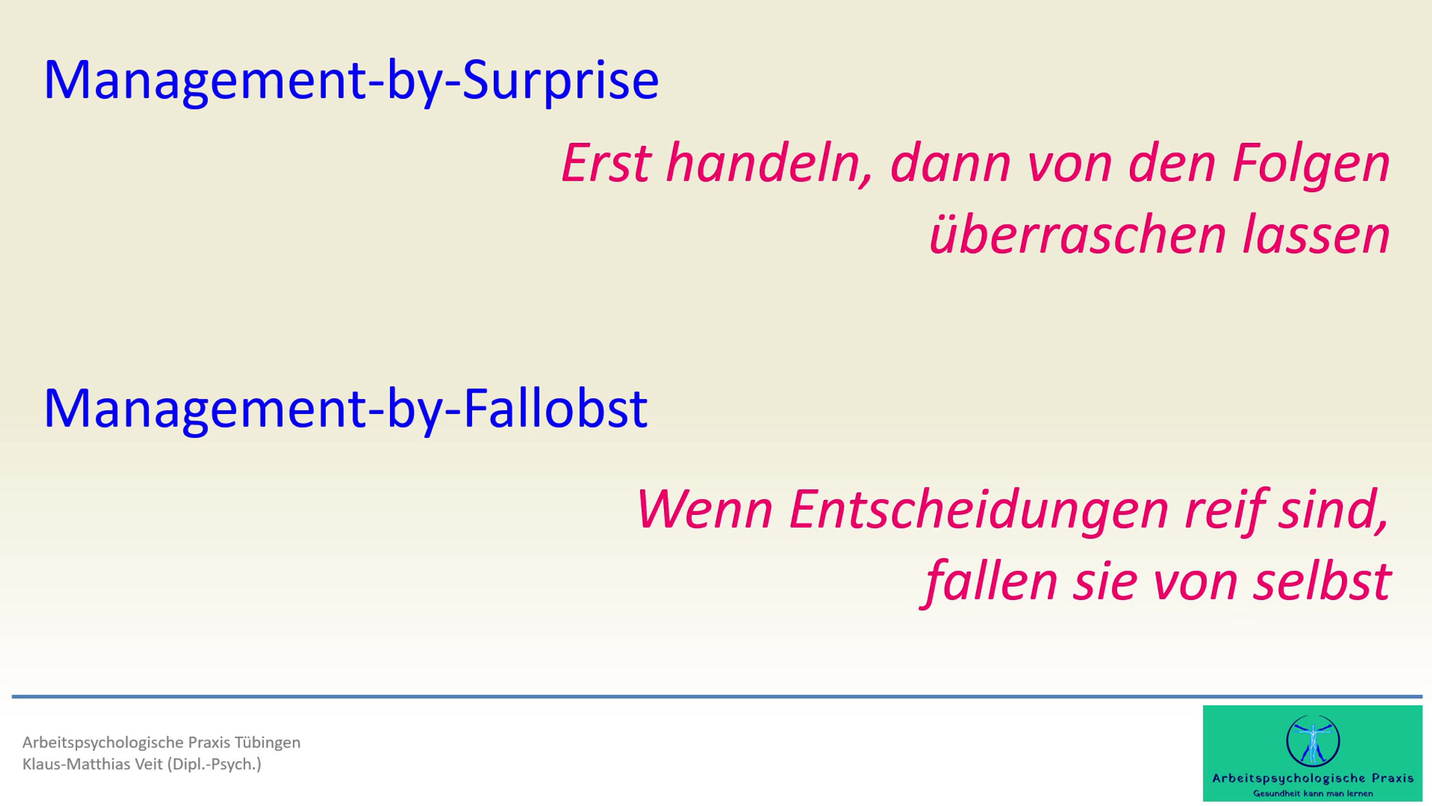 Auszug management-by..